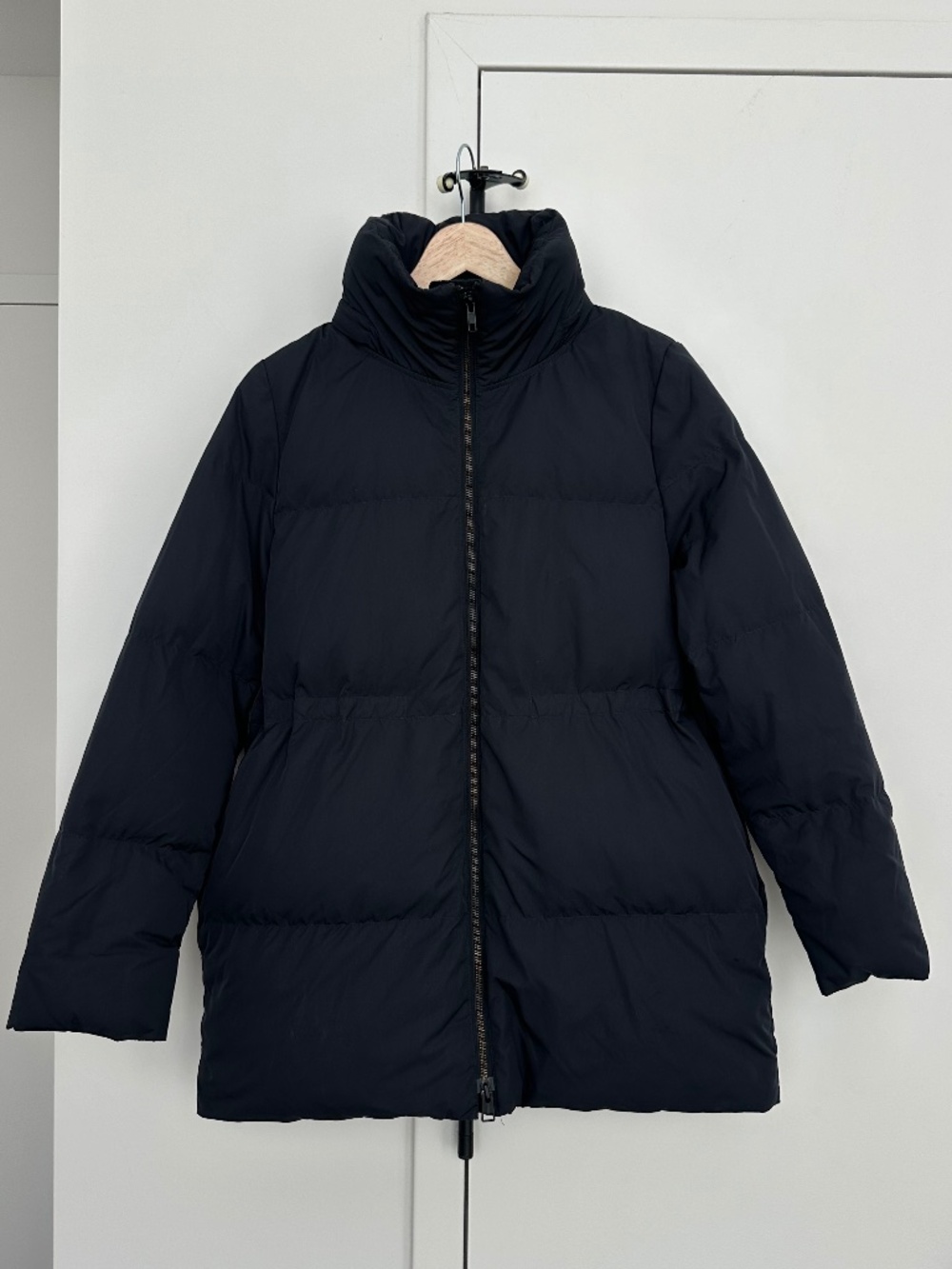 COS women’s dark grey down jacket XS